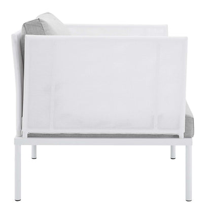 Harmony 10-Piece Sunbrella¨ Outdoor Patio Aluminum Sectional Sofa Set by Modway