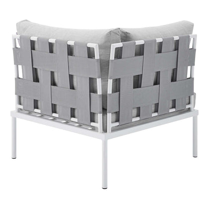 Harmony 10-Piece Sunbrella¨ Outdoor Patio Aluminum Sectional Sofa Set by Modway