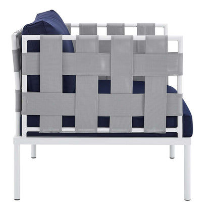 Harmony 10-Piece Sunbrella¨ Outdoor Patio Aluminum Sectional Sofa Set by Modway
