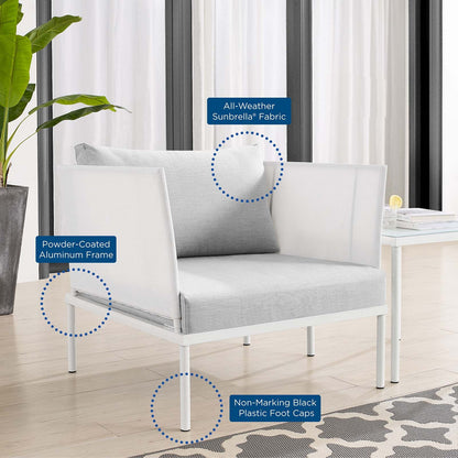 Harmony Sunbrella¨ Outdoor Patio Aluminum Armchair by Modway