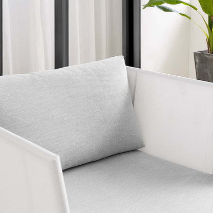 Harmony Sunbrella¨ Outdoor Patio Aluminum Armchair by Modway