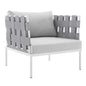Harmony Sunbrella¨ Outdoor Patio Aluminum Armchair by Modway