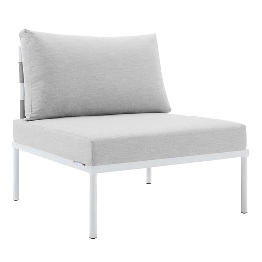 Harmony Sunbrella¨ Outdoor Patio Aluminum Armless Chair by Modway