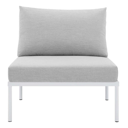 Harmony Sunbrella¨ Outdoor Patio Aluminum Armless Chair by Modway