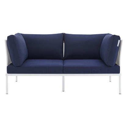 Harmony Sunbrella¨ Outdoor Patio Aluminum Loveseat by Modway