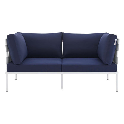 Harmony Sunbrella¨ Outdoor Patio Aluminum Loveseat by Modway