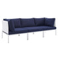 Harmony Sunbrella¨ Outdoor Patio Aluminum Sofa by Modway