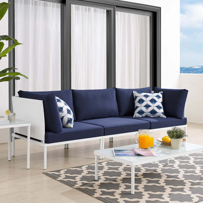 Harmony Sunbrella¨ Outdoor Patio Aluminum Sofa by Modway