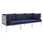 Harmony Sunbrella¨ Outdoor Patio Aluminum Sofa by Modway