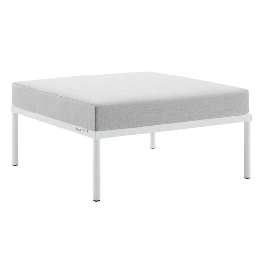 Harmony Sunbrella¨ Outdoor Patio Aluminum Ottoman by Modway