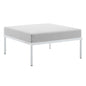 Harmony Sunbrella¨ Outdoor Patio Aluminum Ottoman by Modway