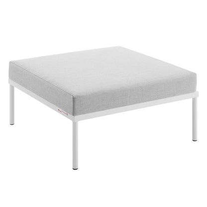 Harmony Sunbrella¨ Outdoor Patio Aluminum Ottoman by Modway