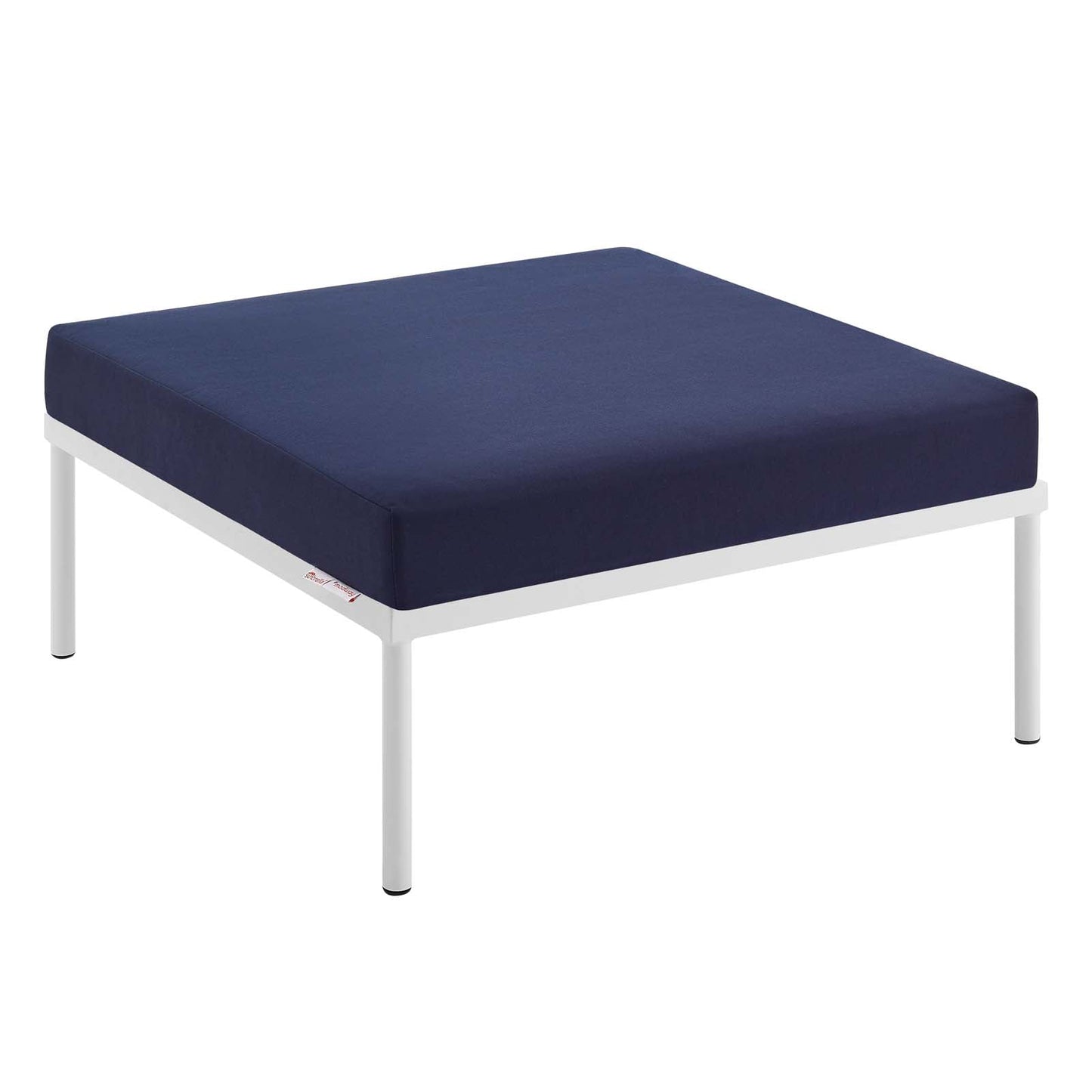 Harmony Sunbrella¨ Outdoor Patio Aluminum Ottoman by Modway