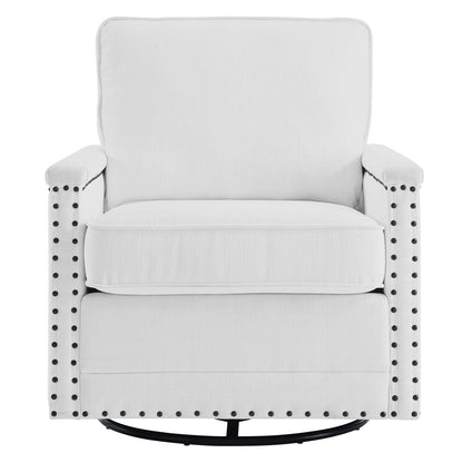 Ashton Upholstered Fabric Swivel Chair by Modway