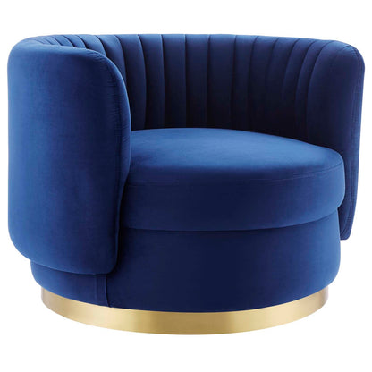 Embrace Tufted Performance Velvet Swivel Chair by Modway