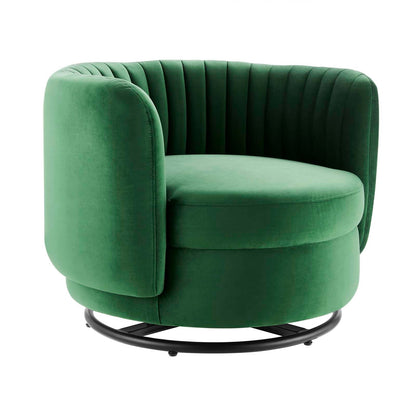 Embrace Tufted Performance Velvet Swivel Chair by Modway