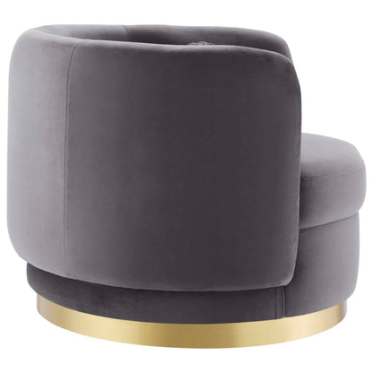 Relish Performance Velvet Swivel Chair by Modway