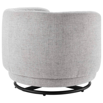 Relish Upholstered Fabric Swivel Chair by Modway