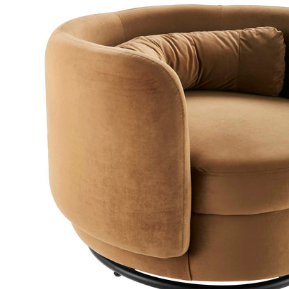 Relish Performance Velvet Swivel Chair by Modway