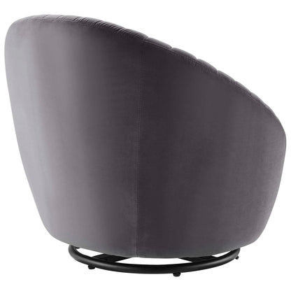 Whirr Tufted Performance Velvet Swivel Chair by Modway