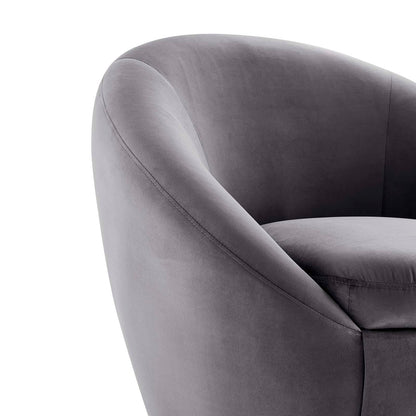 Buttercup Performance Velvet Swivel Chair by Modway