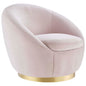 Buttercup Performance Velvet Swivel Chair by Modway