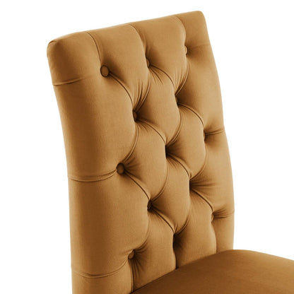 Duchess Performance Velvet Dining Chairs Set of 2 by Modway