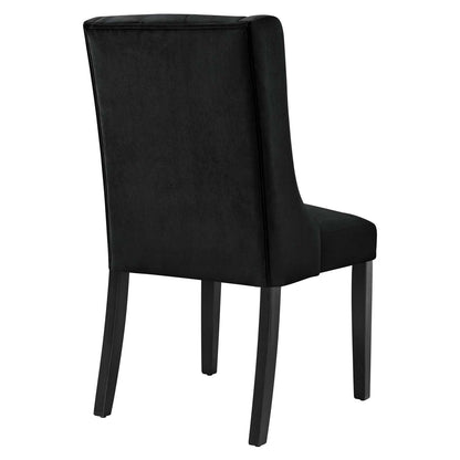 Baronet Performance Velvet Dining Chairs Set of 2 by Modway