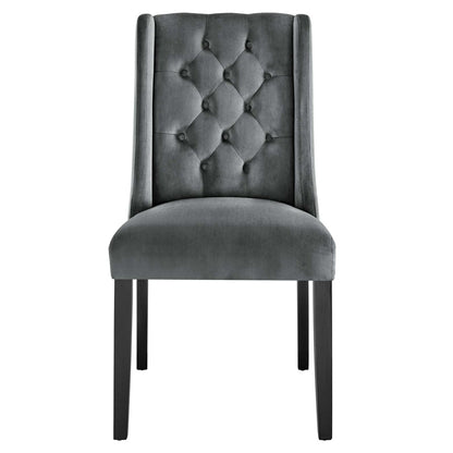 Baronet Performance Velvet Dining Chairs Set of 2 by Modway