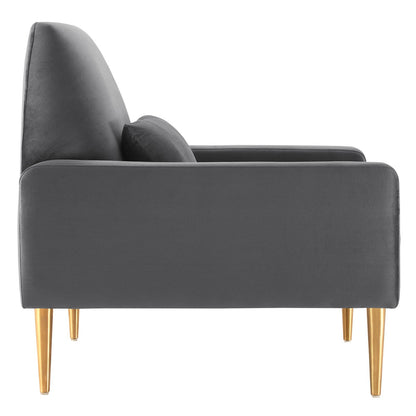 Liliana Performance Velvet Armchair by Modway