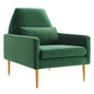 Liliana Performance Velvet Armchair by Modway