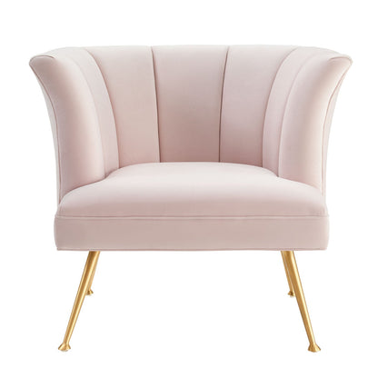 Veronica Channel Tufted Performance Velvet Armchair by Modway