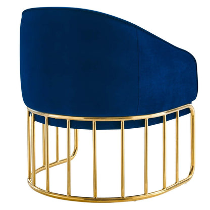 Legacy Performance Velvet Armchair by Modway