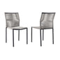 Serenity Outdoor Patio Chairs Set of 2 by Modway