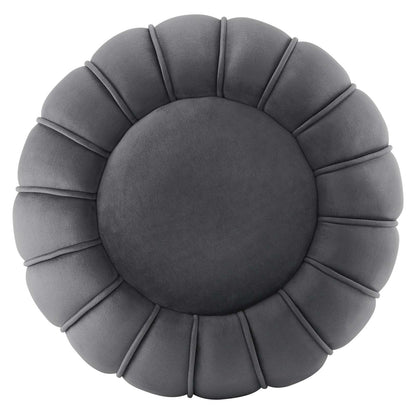 Celebrate Channel Tufted Performance Velvet Ottoman by Modway