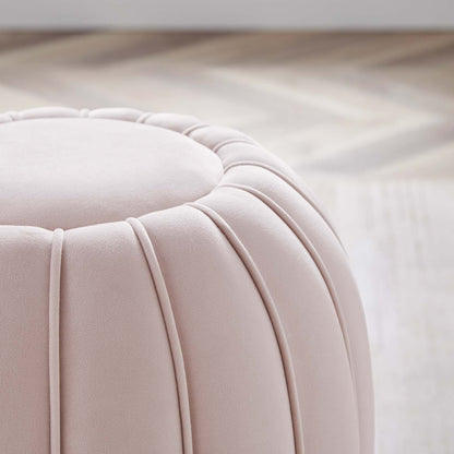 Celebrate Channel Tufted Performance Velvet Ottoman by Modway