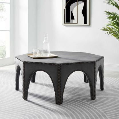Victory Performance Velvet Ottoman by Modway