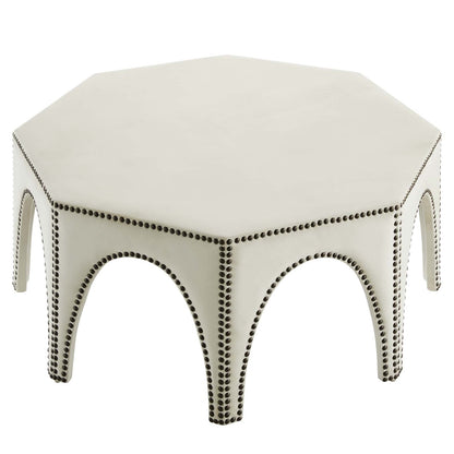 Victory Performance Velvet Ottoman by Modway