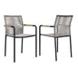 Serenity Outdoor Patio Armchairs Set of 2 by Modway
