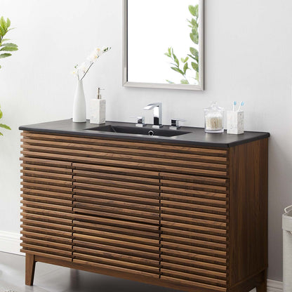 Cayman 48" Single Basin Bathroom Sink by Modway