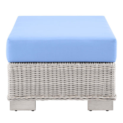 Conway Outdoor Patio Wicker Rattan 2-Piece Armchai
