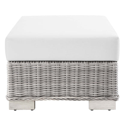 Conway Outdoor Patio Wicker Rattan 2-Piece Armchai
