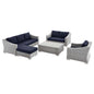 Conway 5-Piece Outdoor Patio Wicker Rattan Furniture Set by Modway