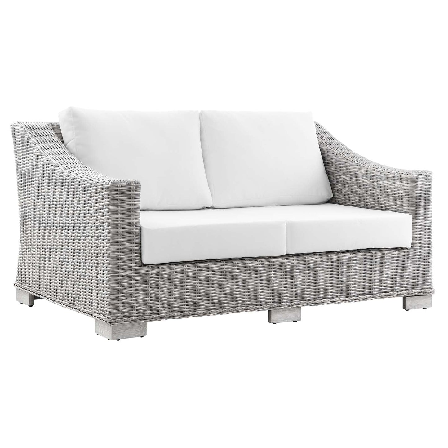 Conway 5-Piece Outdoor Patio Wicker Rattan Furniture Set by Modway
