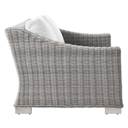 Conway 5-Piece Outdoor Patio Wicker Rattan Furniture Set by Modway