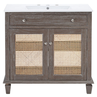 Lilo 36" Bathroom Vanity by Modway