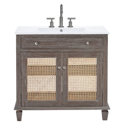Lilo 36" Bathroom Vanity by Modway
