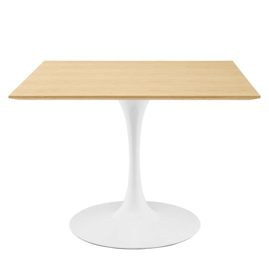 Lippa 40" Square Wood Dining Table by Modway