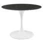 Lippa 40" Round Faux Marble Dining Table by Modway