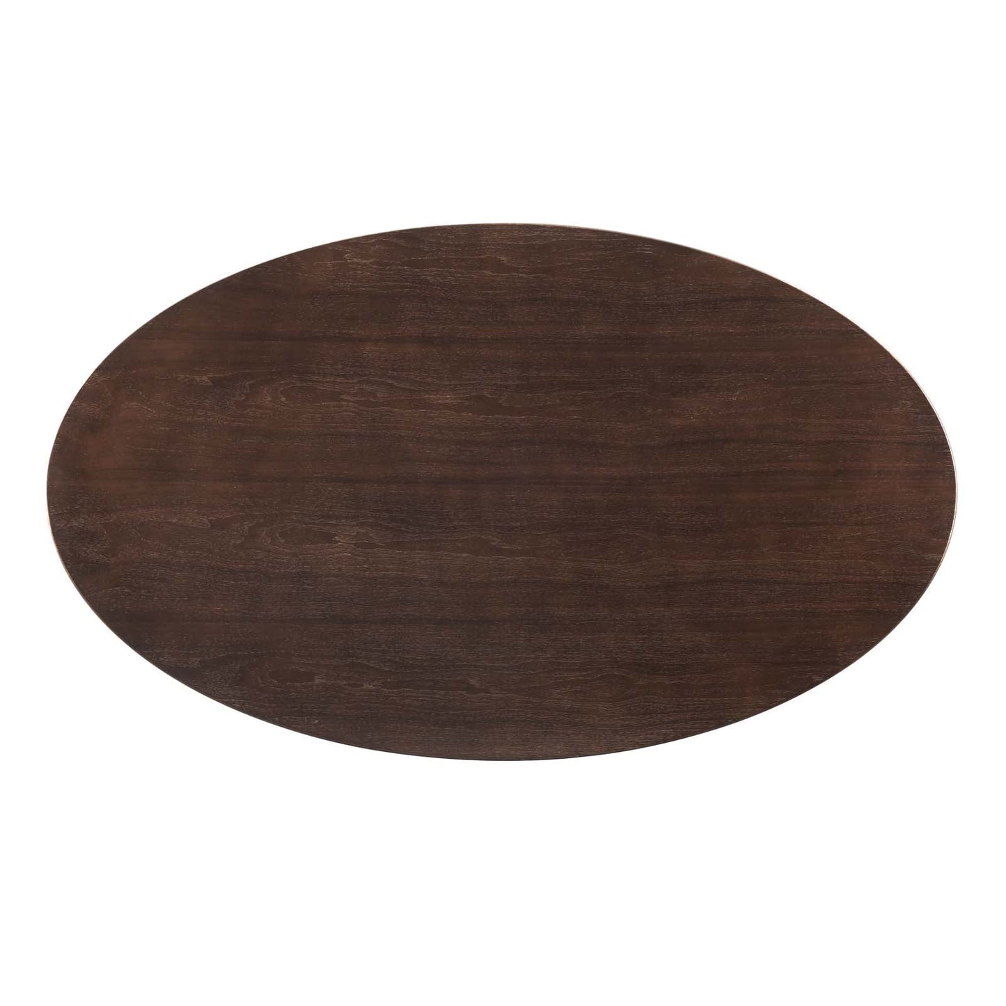 Lippa 60" Oval Cherry Walnut Wood Dining Table by Modway